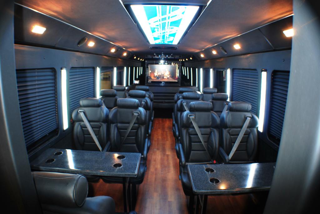 charter bus rental Santa Ana California